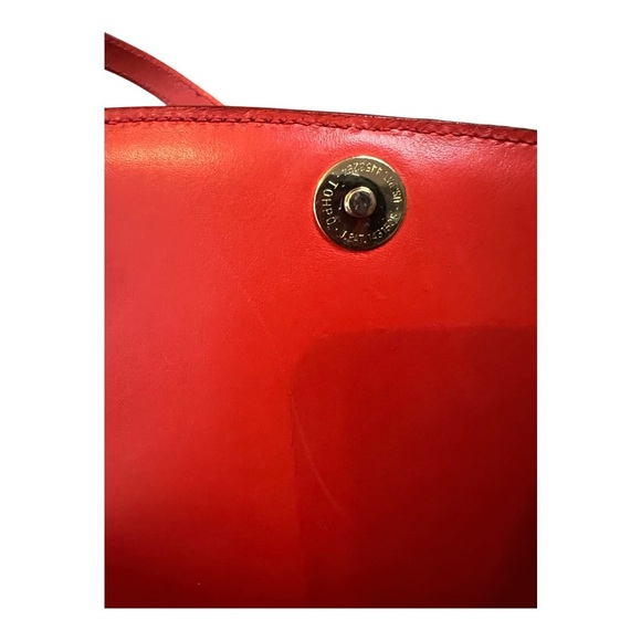 Vintage Gucci Red Leather Micro GG Shoulder Bag - Picture 6 of 11